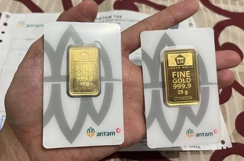 Ilustrasi harga emas Antam di Pekanbaru masih mahal (foto/int)